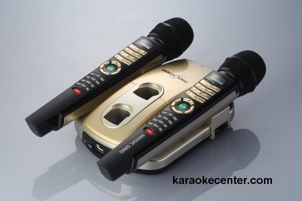Entertech Magic Sing Tagalog 3 Karaoke Microphone – Newest OPM Pop Chip, Built-In Songs, Songpack