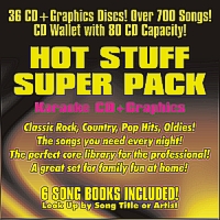 Hot Stuff Trio with CD Wallet (36 Discs)