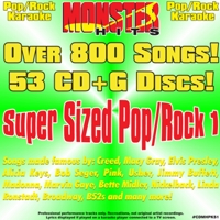 Super Sized Pop/Rock Vol 1 w/CD Wallet (53 Discs)